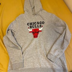 Chicago Bulls Grey Hoodie